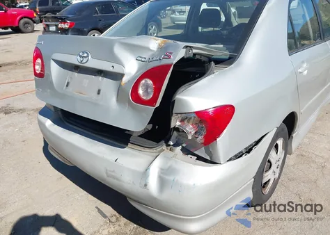 2003 Toyota Corolla S z USA, uszkodzony, nr VIN 1NXBR32EX3Z116288